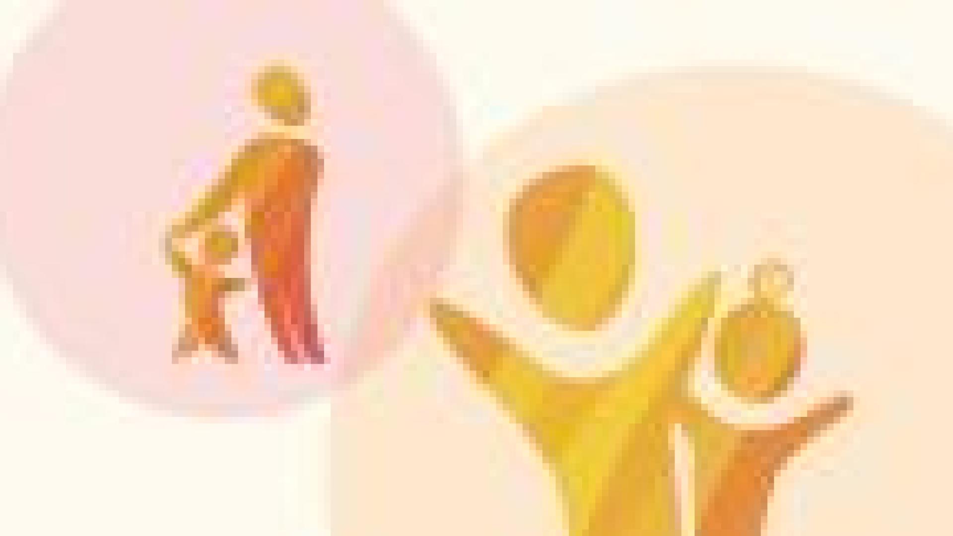 cartoon image for children and parents playing