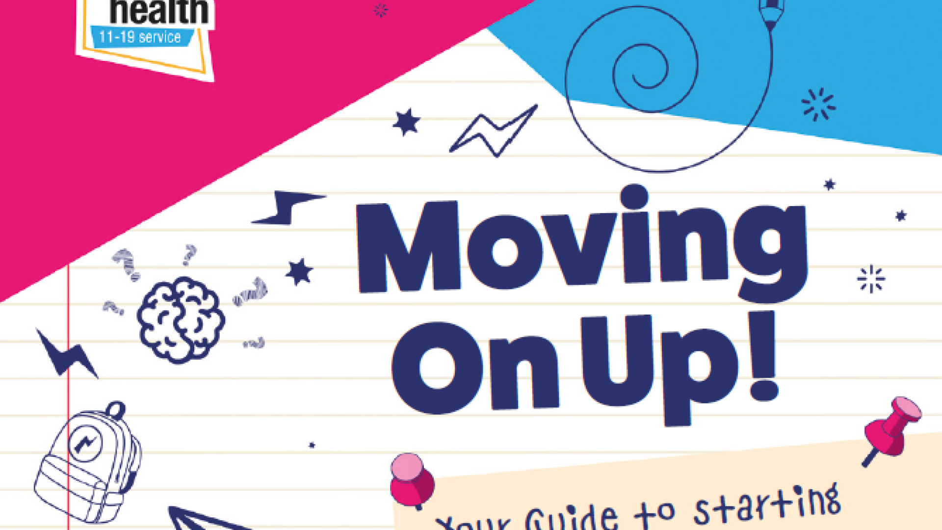Image of the front cover of the moving up guide Image of the front cover of the moving up guide